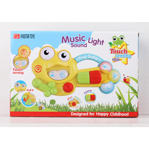 گیتار قورباغه ای موزیکال FIVESTAR TOYS Frog Guitar_اسباب بازی